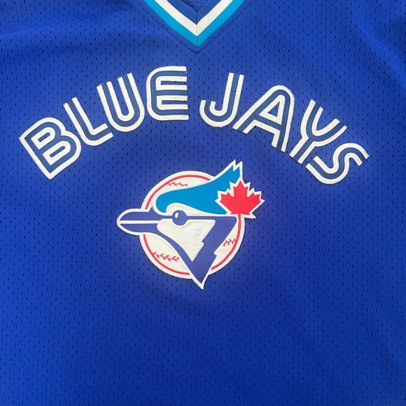 MLB Toronto Blue Jays Mitchell and Ness Pullover Jersey - Picture 4 of 8